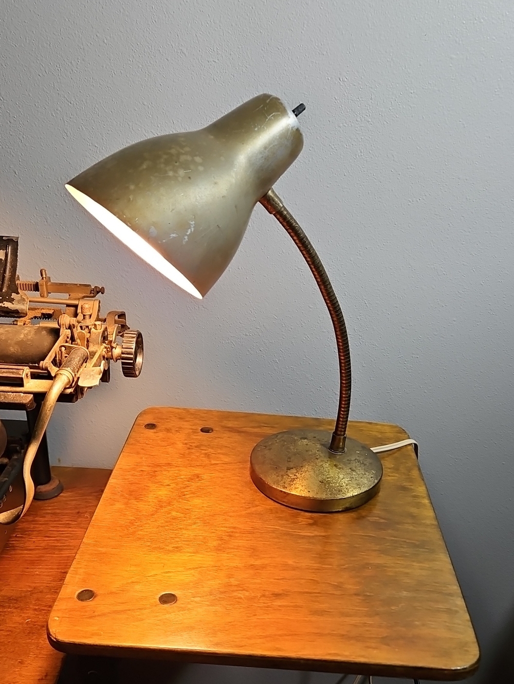 1950's 1960's Mid-Century Modern Atomic Duel Desk/Wall Light
